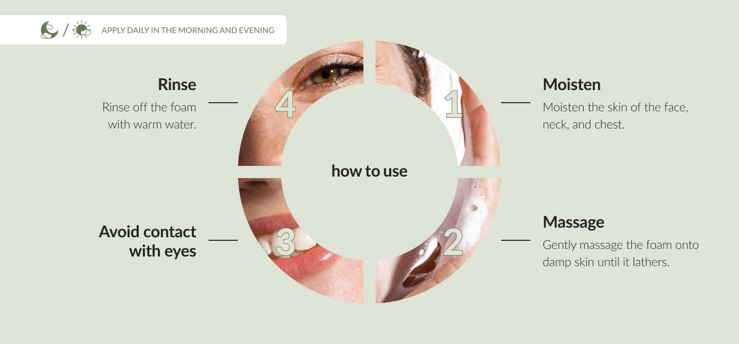 Syis Natural Beauty exotická penová maska na citlivú pleť 150 ml - detail produktu 5