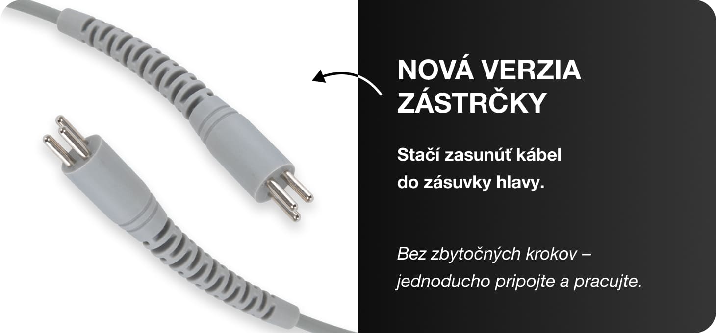 Kábel pre frézovaciu hlavu EXO SX7 - nová verzia - detail produktu 2