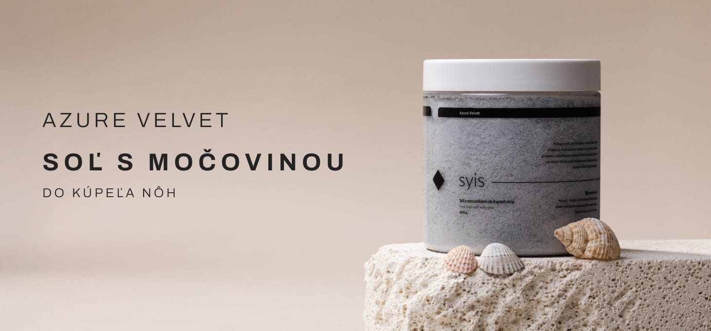 Syis Azure Velvet – soľ do kúpeľa nôh s močovinou 600g - detail produktu 2