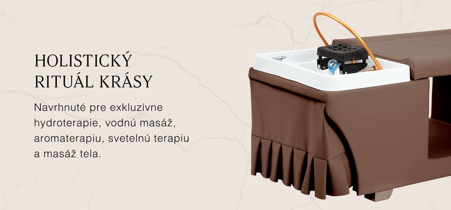Gabbiano Head Spa ležadlo Maldivy hnedé - detail produktu 2