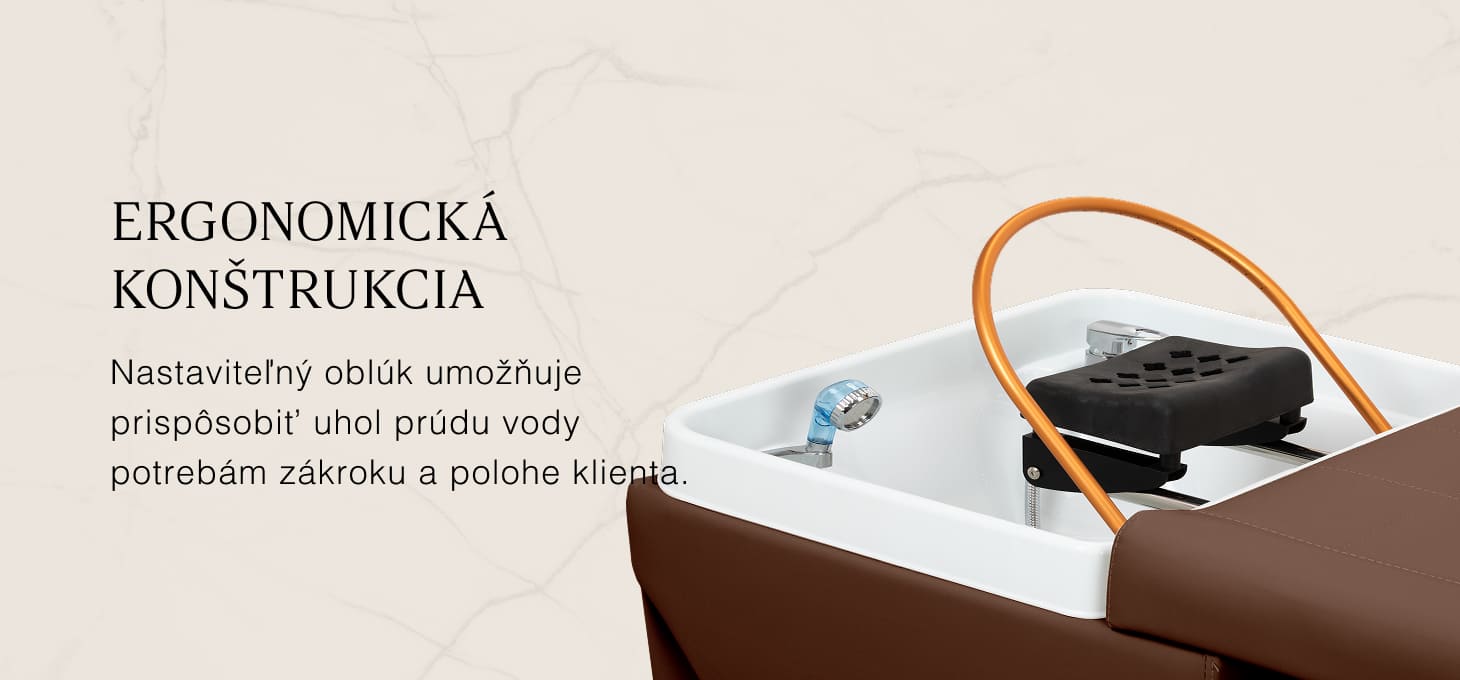 Gabbiano Head Spa ležadlo Maldivy hnedé - detail produktu 4