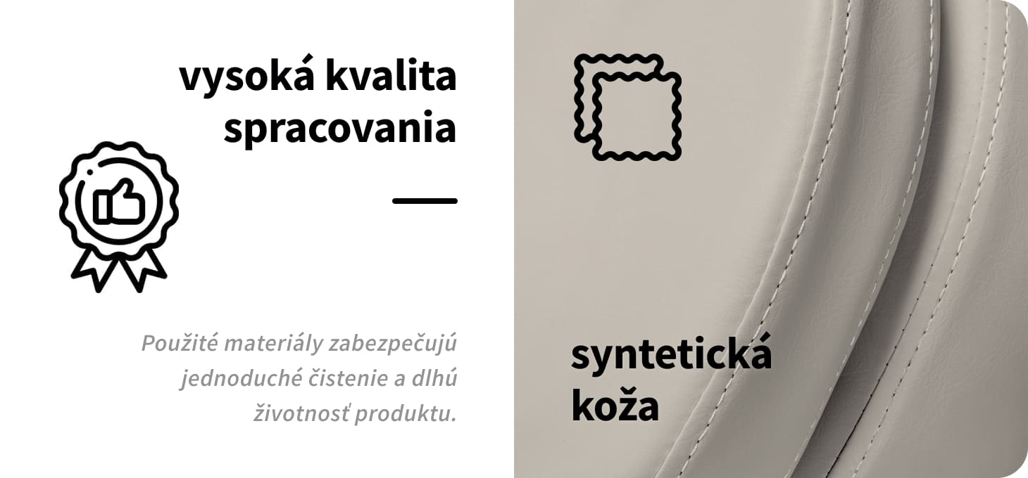Elektrické kozmetické kreslo SILLON Classic 3x motor béžové - detail produktu 6