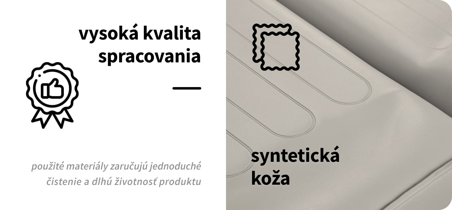 Hydraulické kozmetické kreslo Sillon 210 II béžové - detail produktu 5