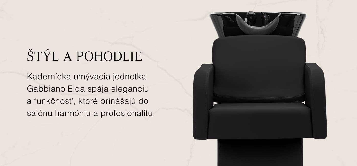 Gabbiano Elda kadernícky umývací box čierny - detail produktu 2