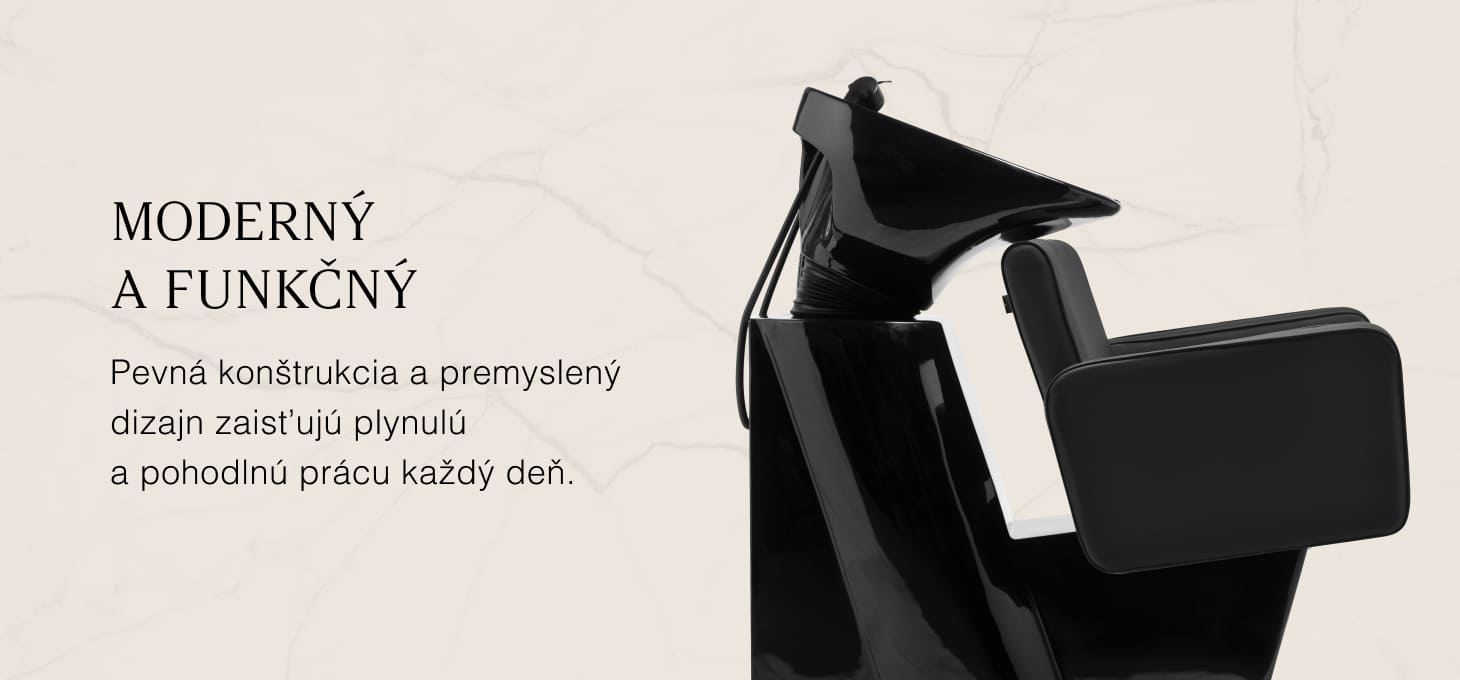 Gabbiano Bilbao kadernícky umývací box čierny - detail produktu 2