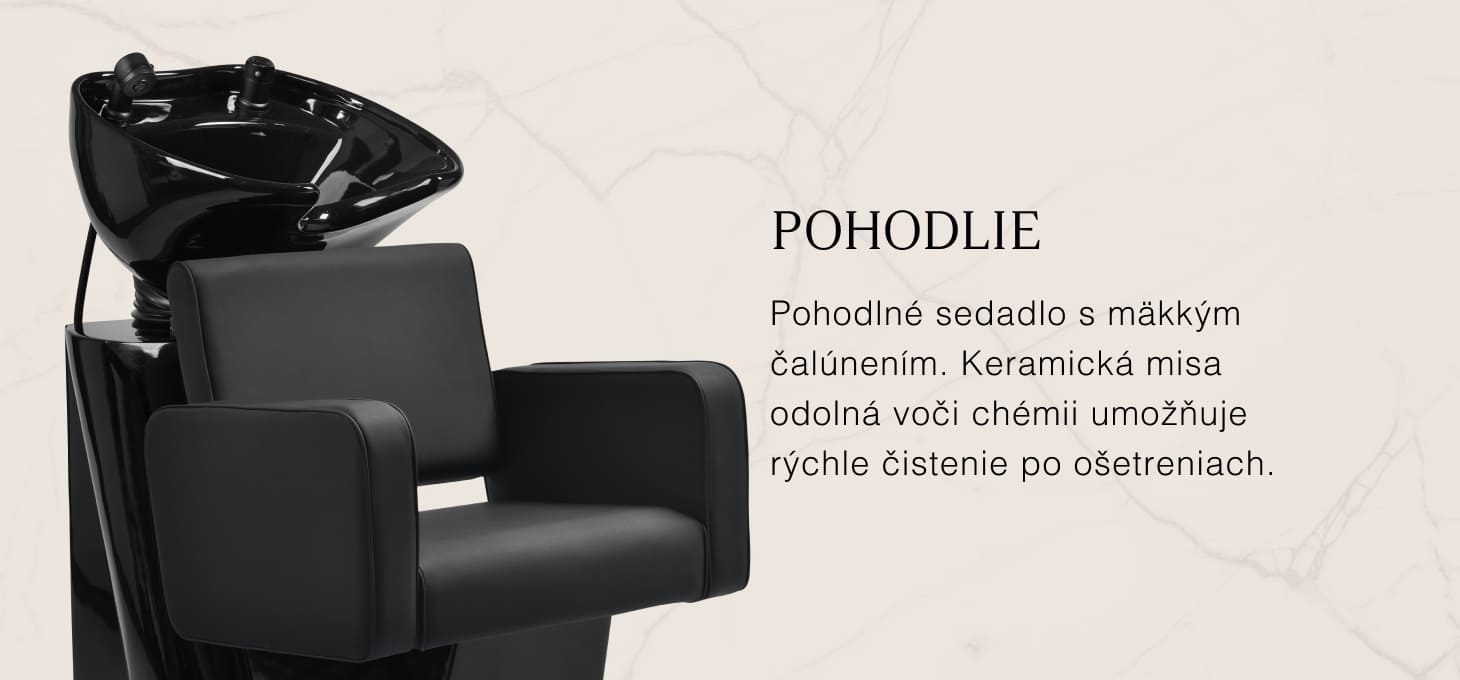 Gabbiano Bilbao kadernícky umývací box čierny - detail produktu 3
