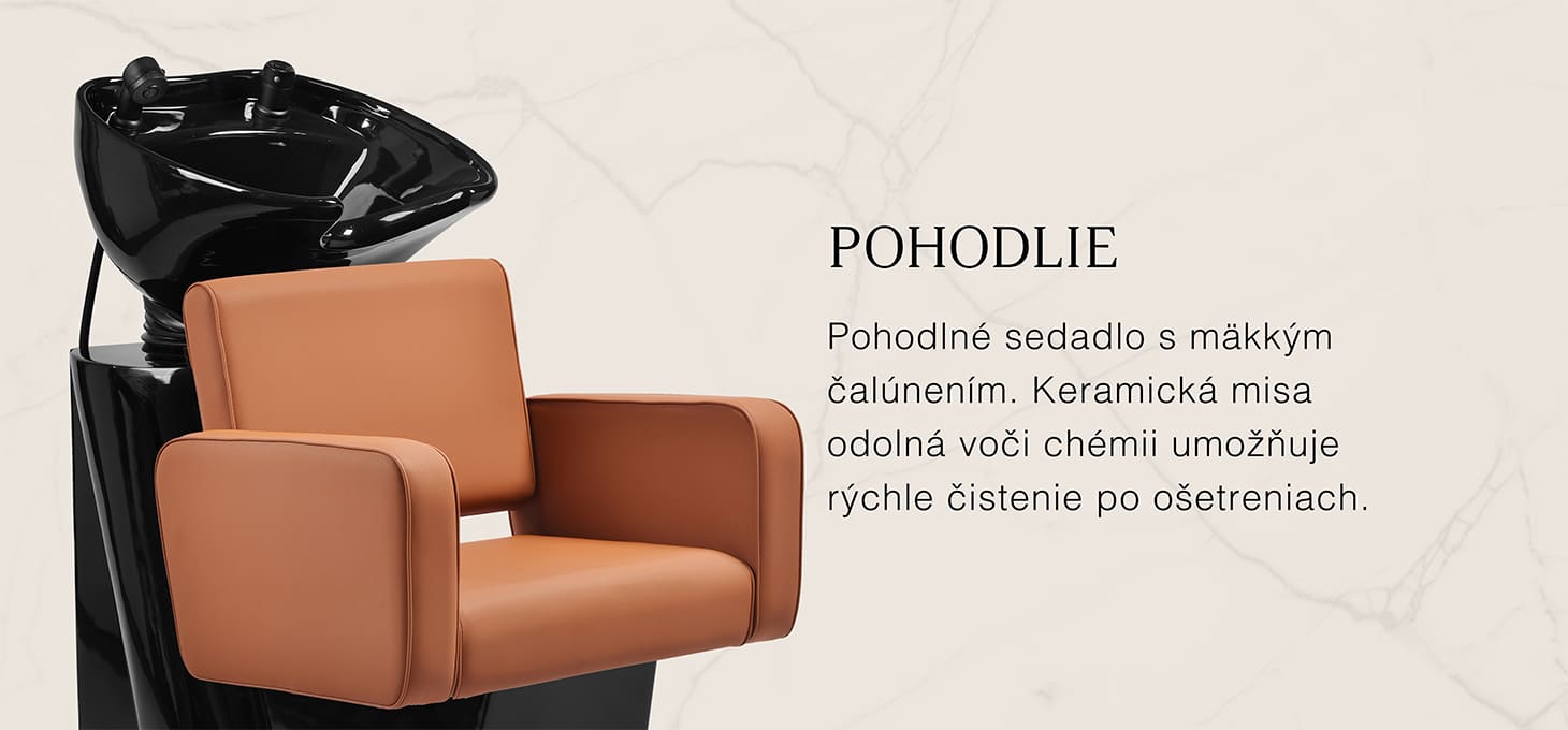 Gabbiano Bilbao kadernícky umývací box hnedý - detail produktu 3