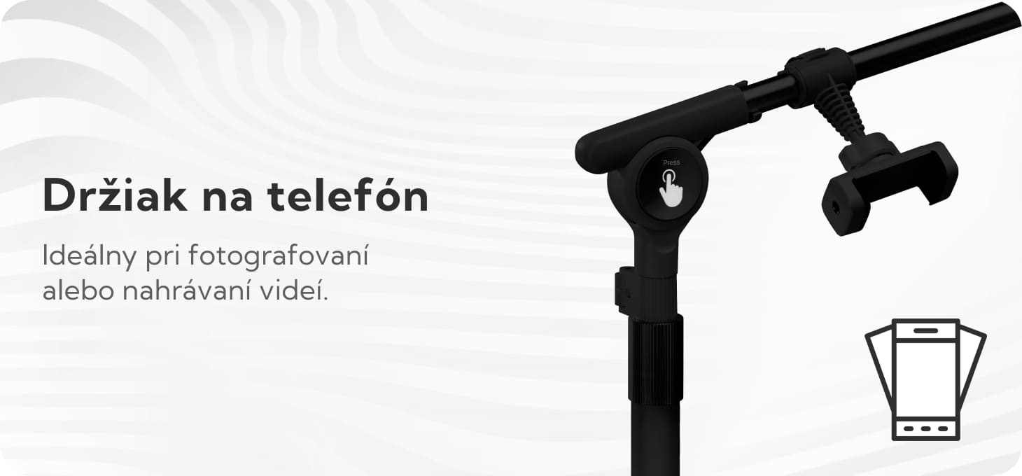 Lampa na riasy GLOW čierna - detail produktu 6