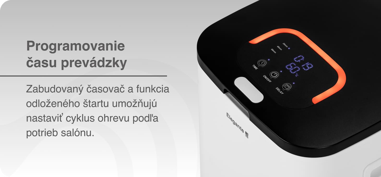 Elegante E3 450W ohrievač uterákov - detail produktu 3