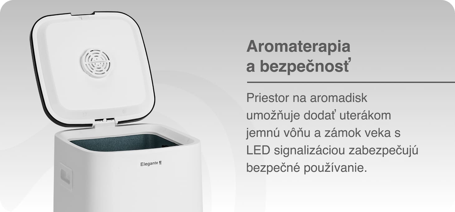 Elegante E3 450W ohrievač uterákov - detail produktu 4