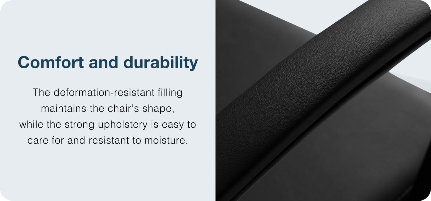 Kadernícke kreslo Hair System Edge čierne - detail produktu 5