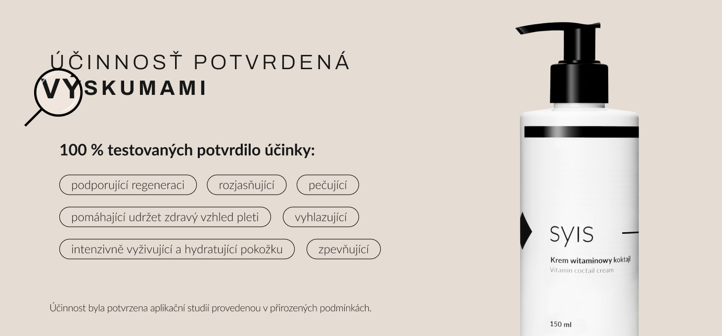 Syis vitamínový kokteilový krém 150 ml - detail produktu 4