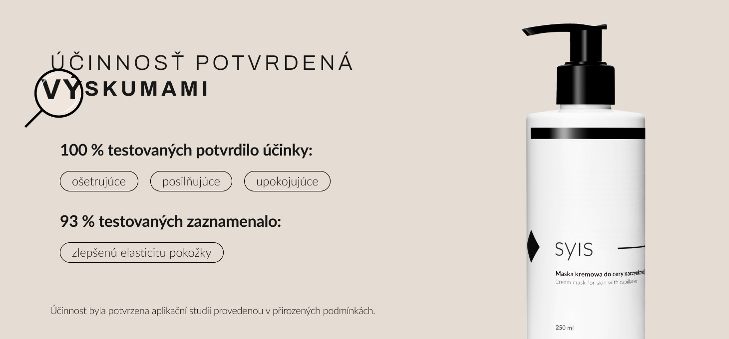 Syis krémová maska pre pleť s kuperózou 250 ml - detail produktu 4