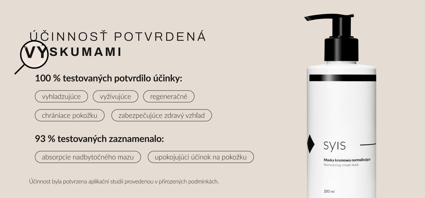 Syis normalizujúca krémová maska 250 ml - detail produktu 4