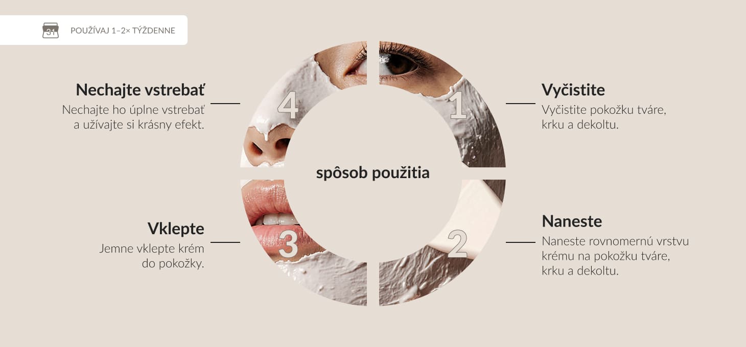 Syis krémová maska s kyselinou hyalurónovou 250 ml - detail produktu 6