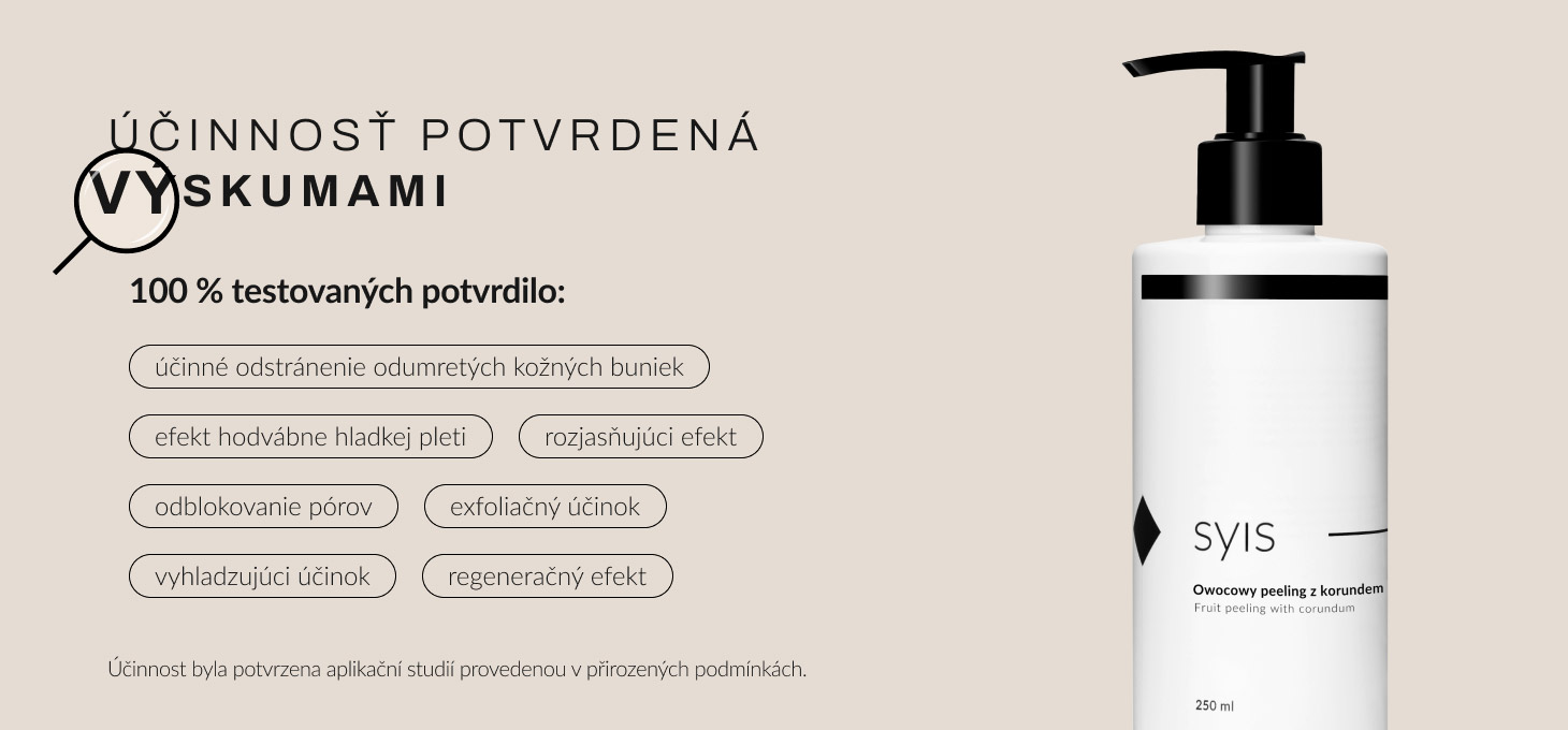 Syis ovocný peeling s korundom 250 ml - detail produktu 4