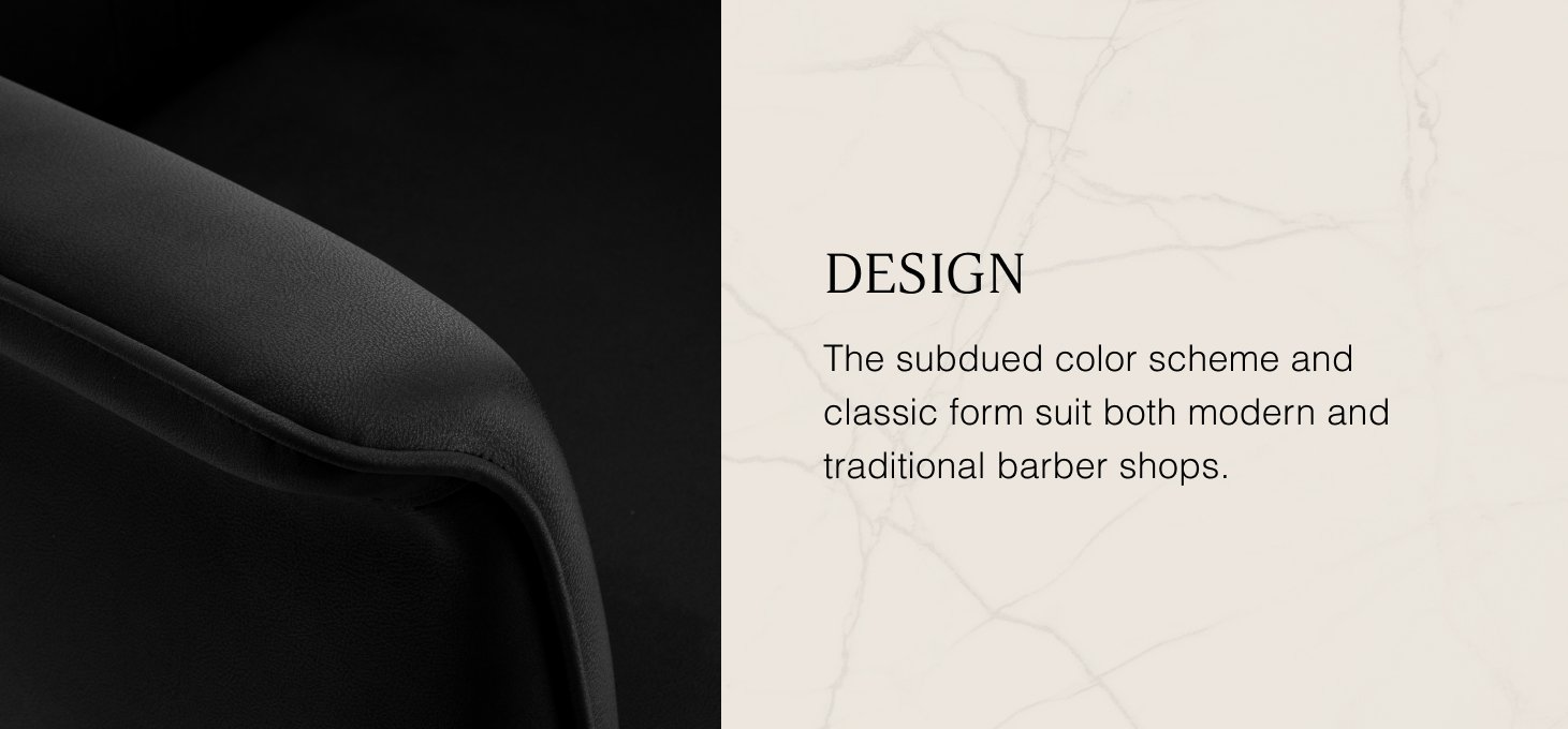 Kadernícke kreslo Gabbiano Athena čierne - detail produktu 5