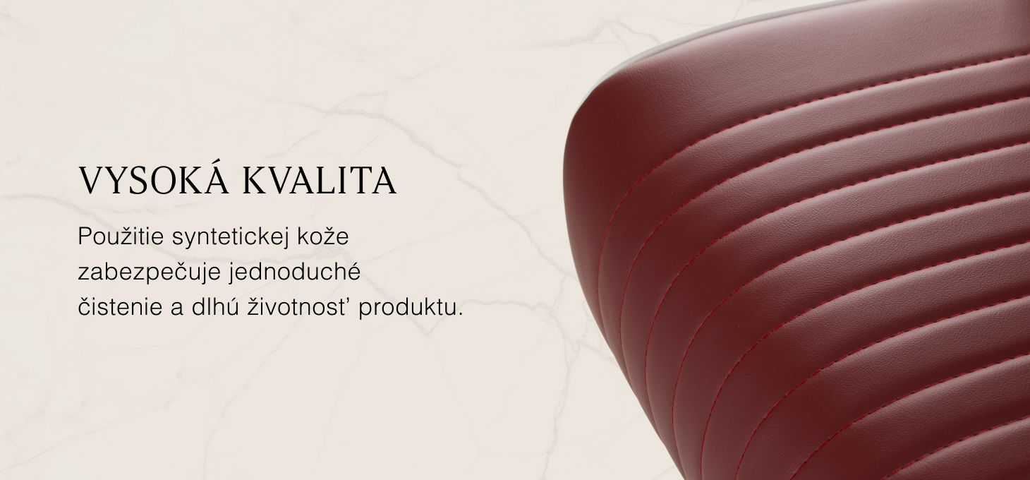 Barberské kreslo Gabbiano Visionerio červené - detail produktu 6