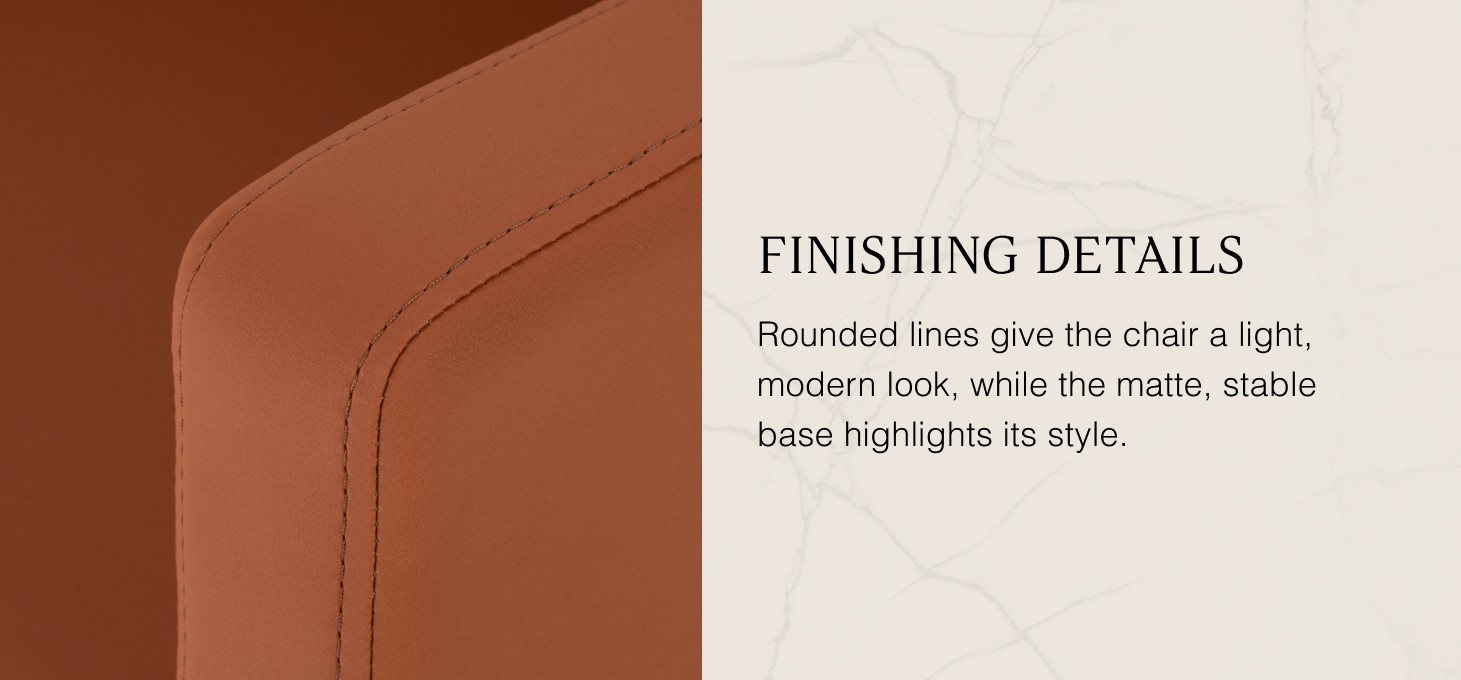 Kadernícke kreslo Gabbiano Vitoria hnedé - detail produktu 5