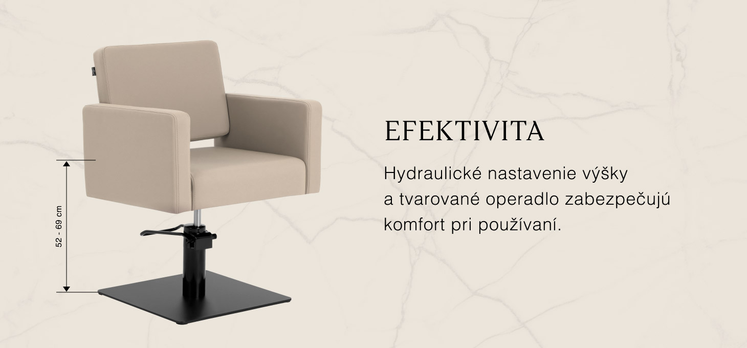 Kadernícke kreslo Gabbiano Vitoria šedo-béžové - detail produktu 3