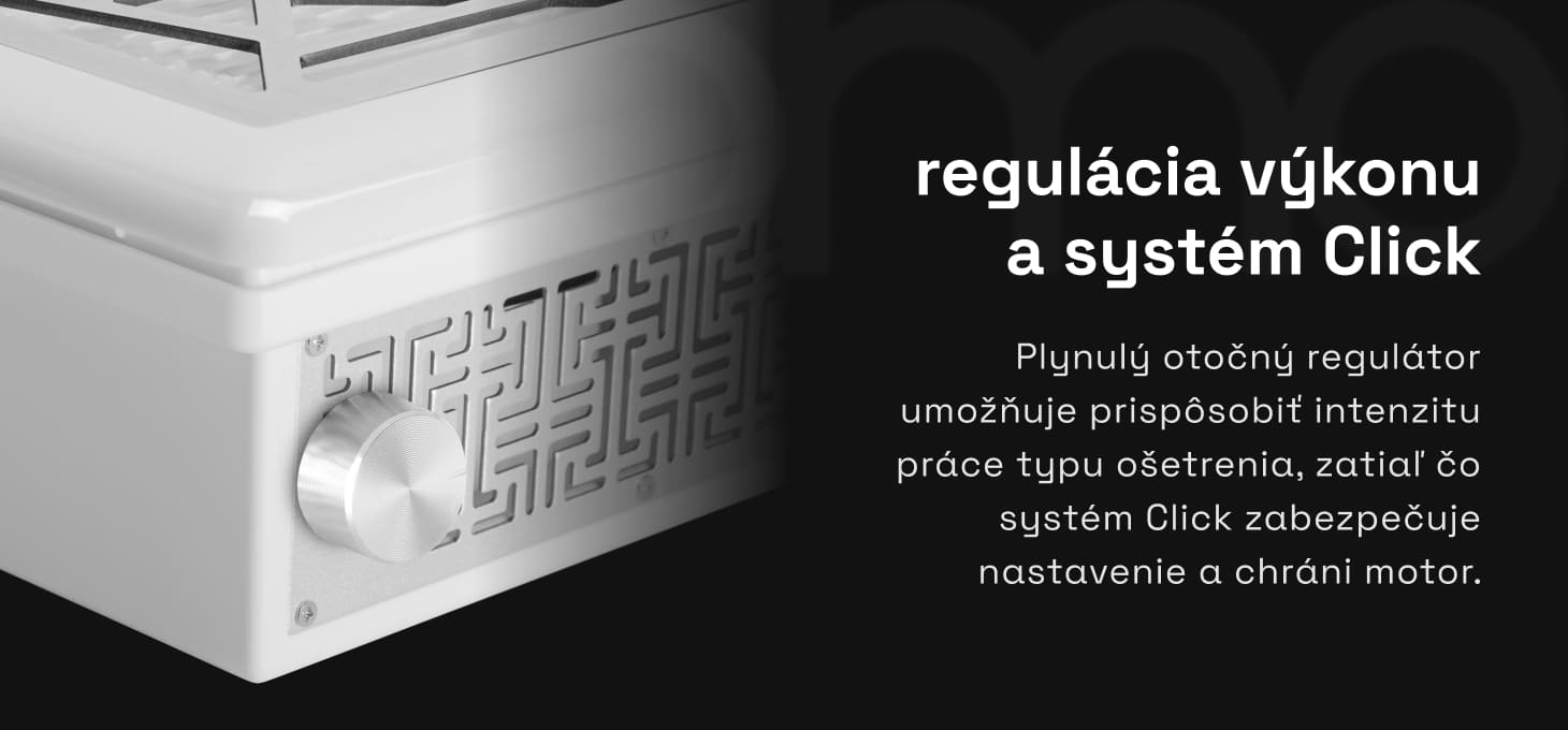 Vstavaná odsávačka prachu na nechty Momo J-404 - detail produktu 5