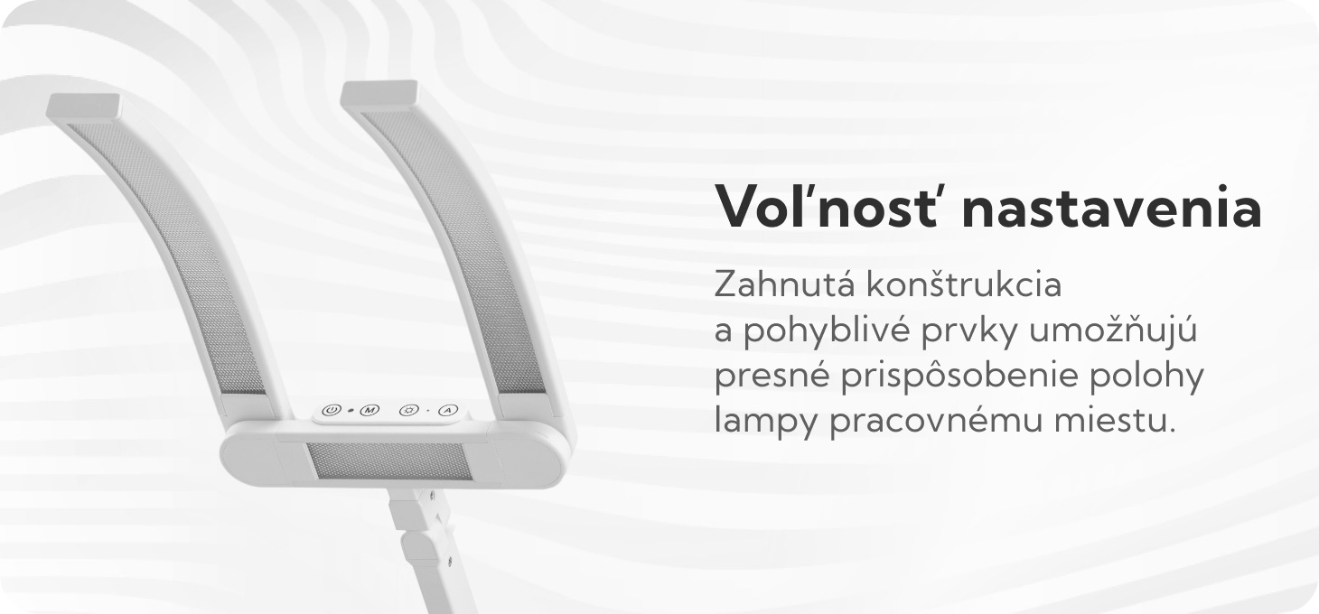 Lampa na manikúru Glow L05 biela - detail produktu 3