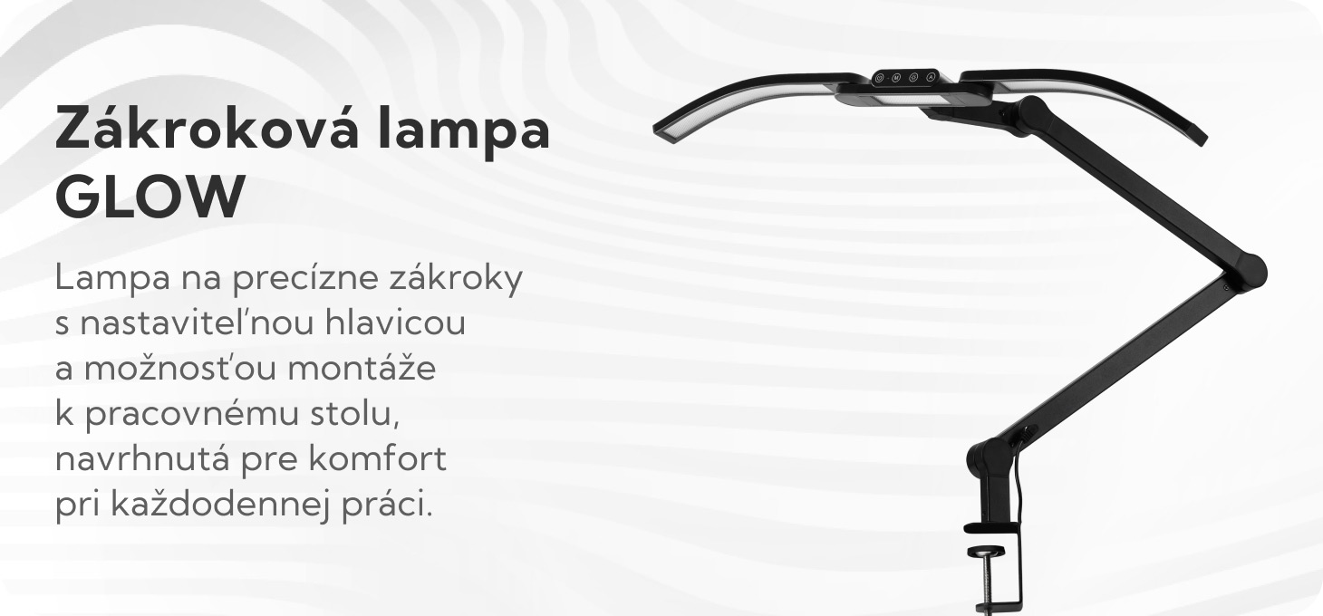 Lampa na manikúru Glow L05 čierna - detail produktu 2