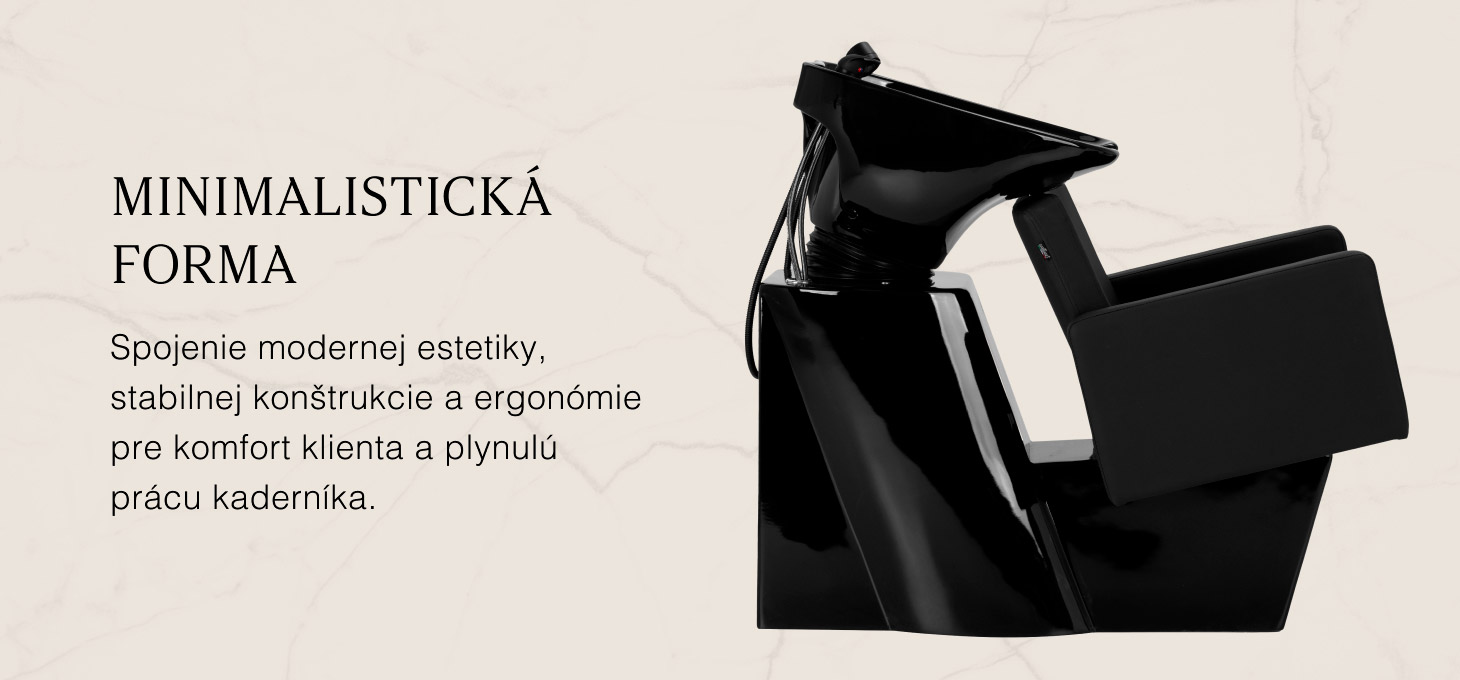 Gabbiano Vitoria kadernícky umývací box čierny - detail produktu 2