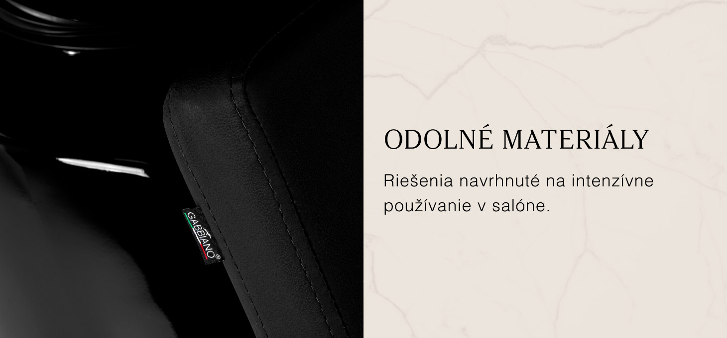 Gabbiano Vitoria kadernícky umývací box čierny - detail produktu 5