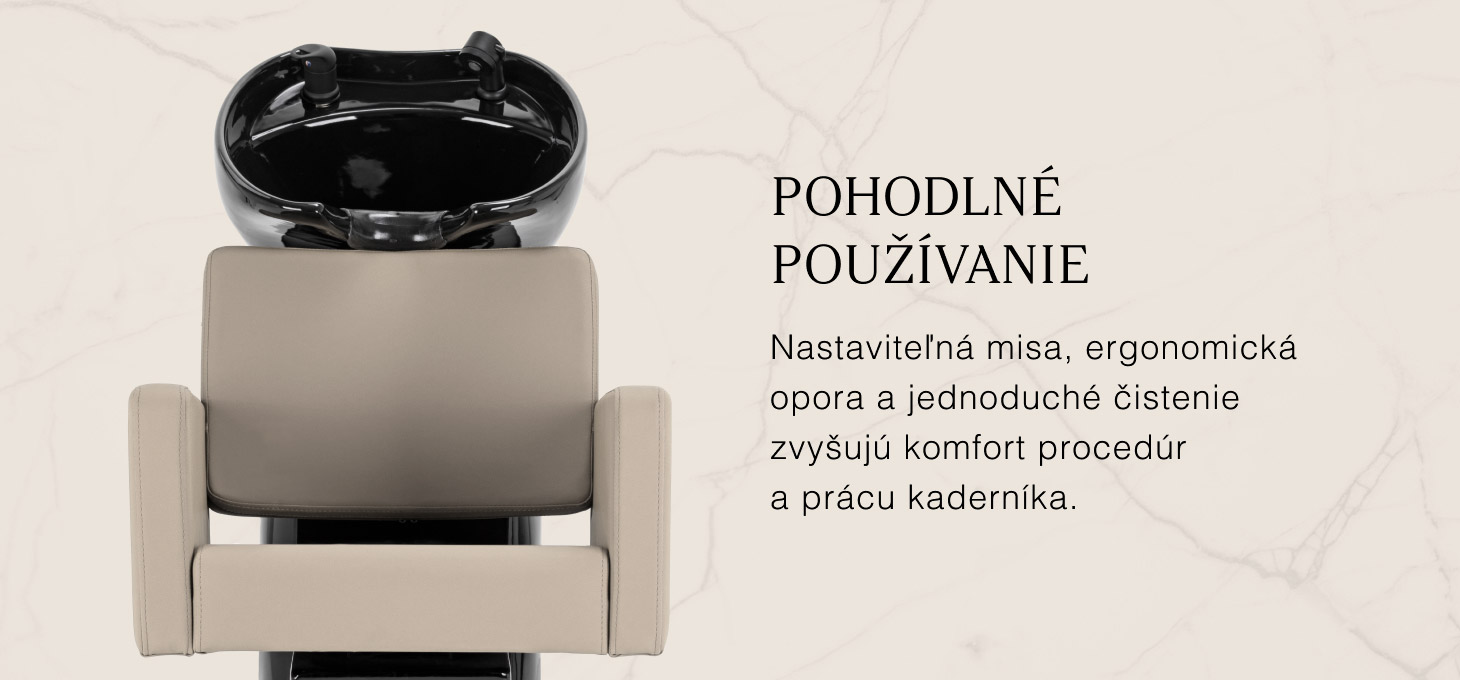 Gabbiano Vitoria kadernícky umývací box šedo-béžový - detail produktu 3