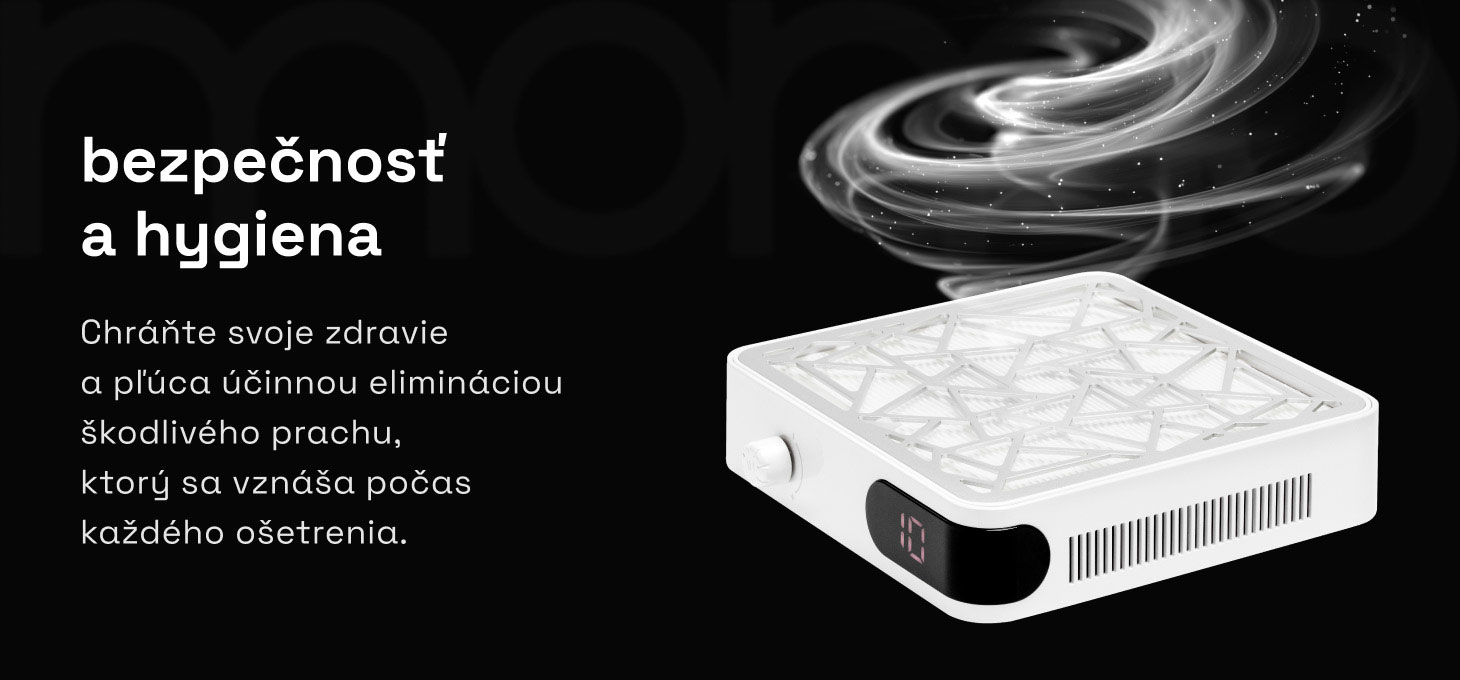 Momo P10 pro odsávačka prachu na nechty - detail produktu 2