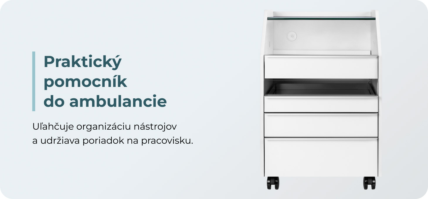 Podologický stolík 984 biely - detail produktu 1