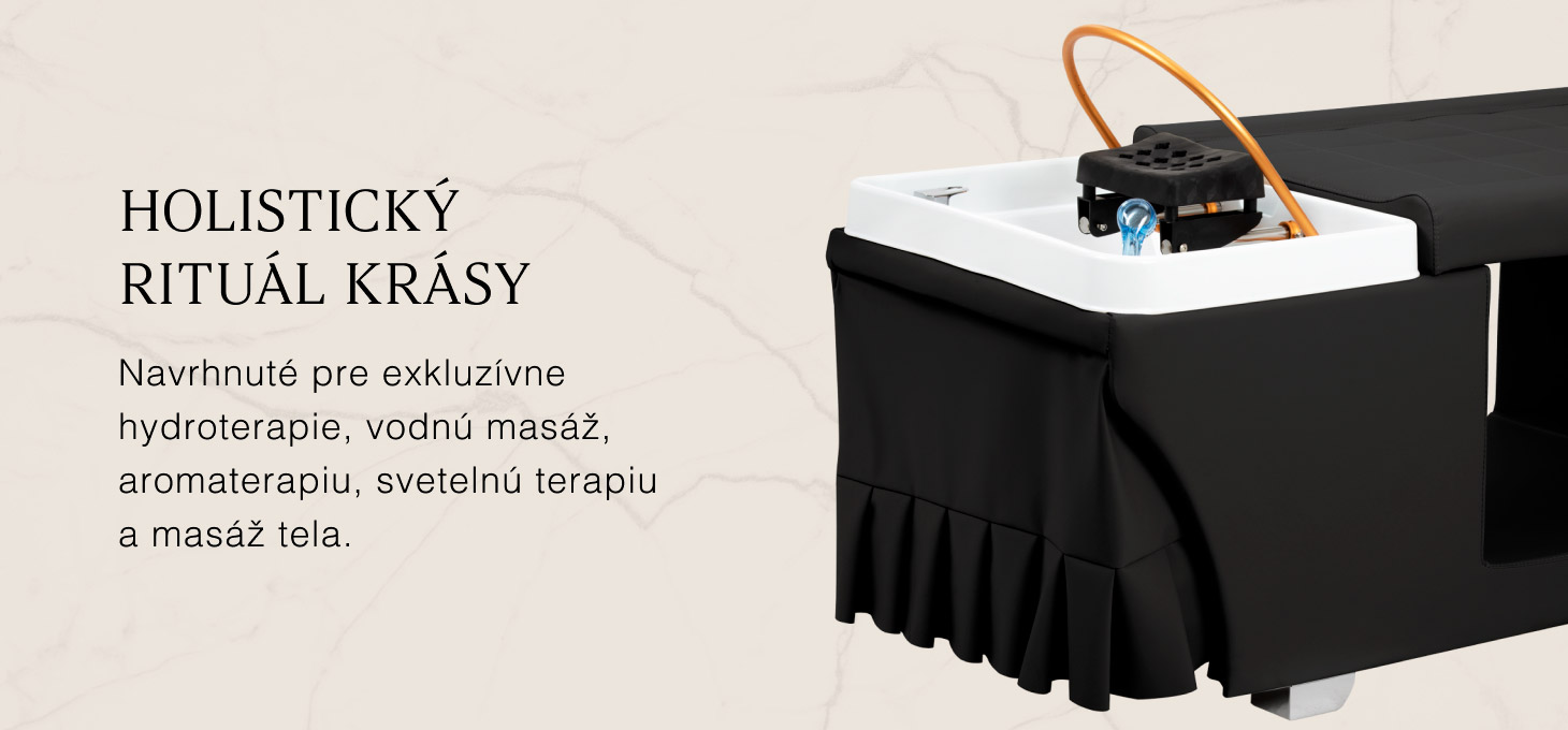 Ležadlo Gabbiano Head Spa Maldivy čierne - detail produktu 2