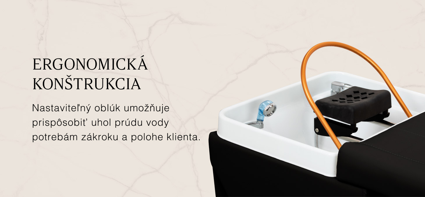 Ležadlo Gabbiano Head Spa Maldivy čierne - detail produktu 4