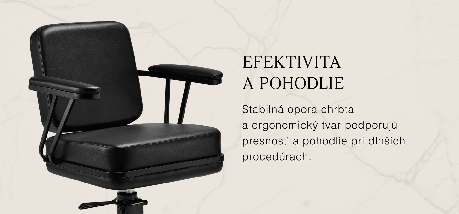 Kadernícka kreslo Gabbiano Madrid čierne - detail produktu 3