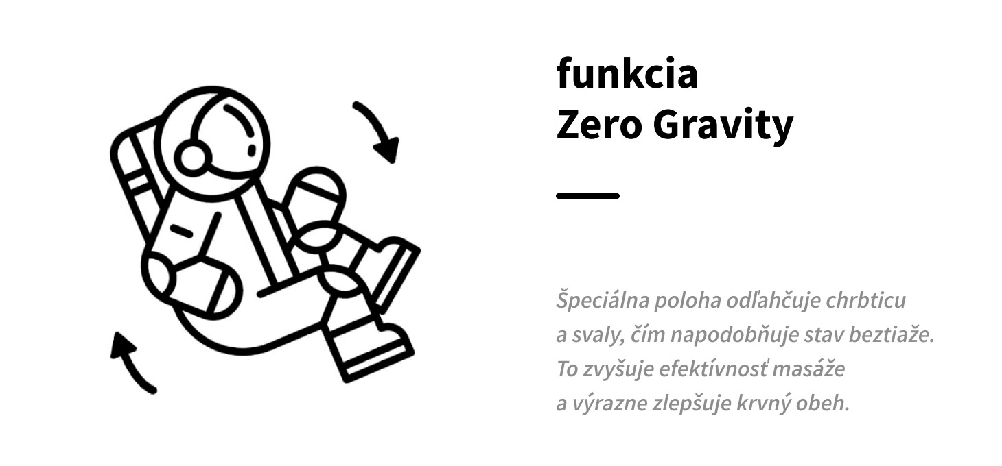Masážne kreslo Sakura Maximus 809 3D čierne - detail produktu 15