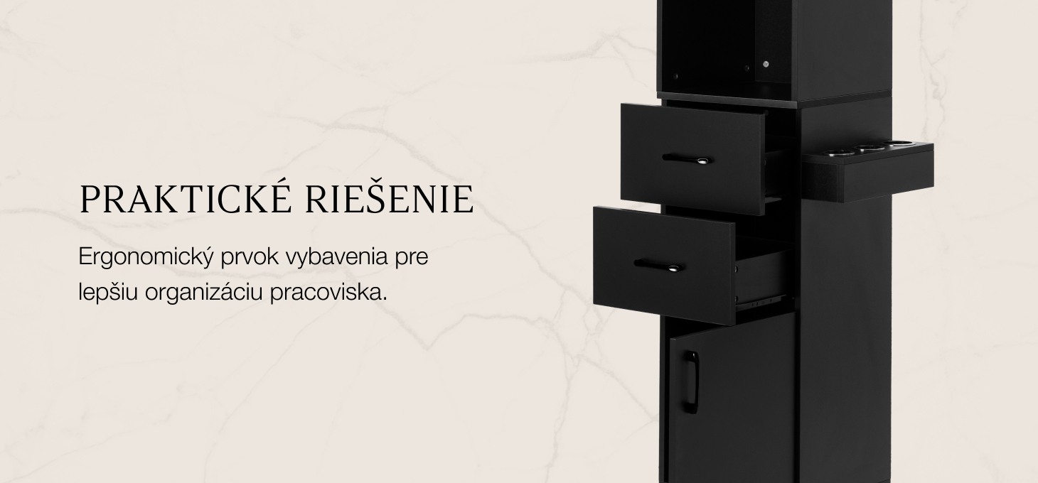 Kadernícka stanica Gabbiano Totem čierna - detail produktu 2