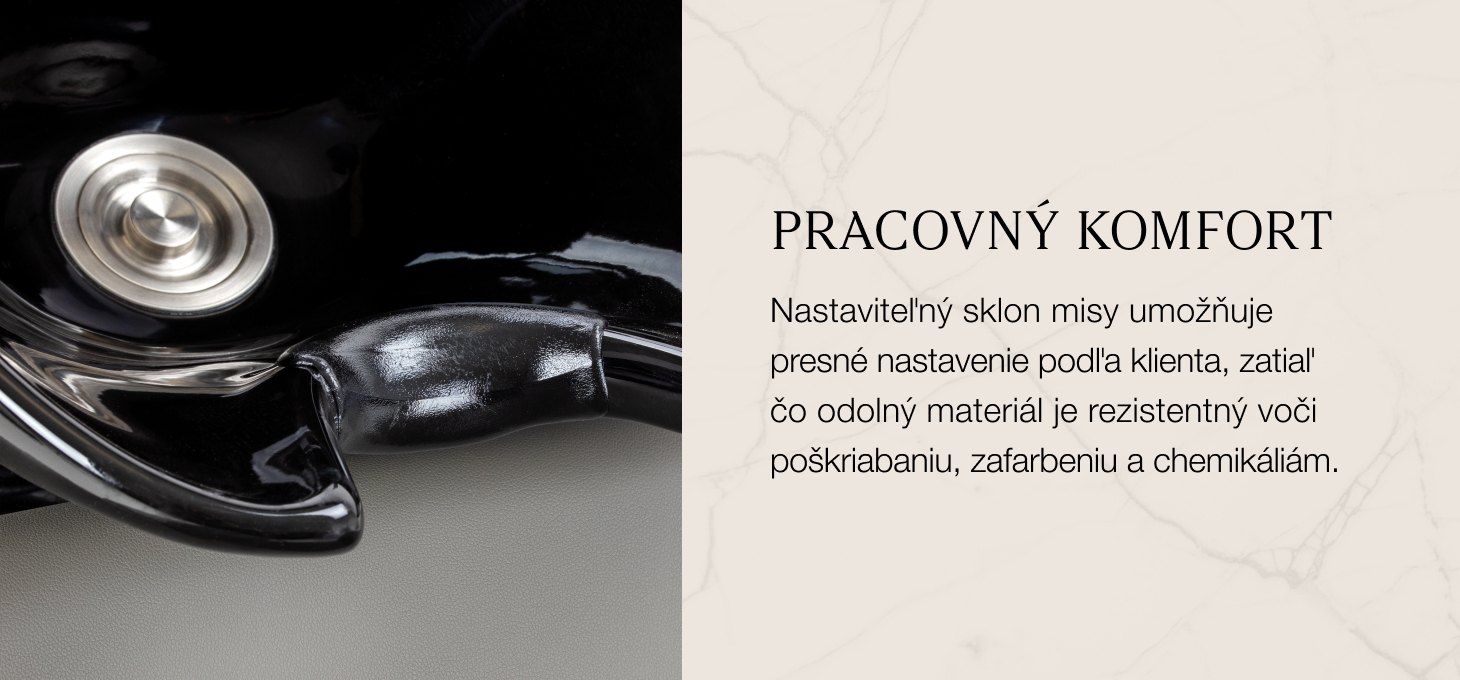 Kadernícky umývací box Gabbiano Lucca sivý - detail produktu 3