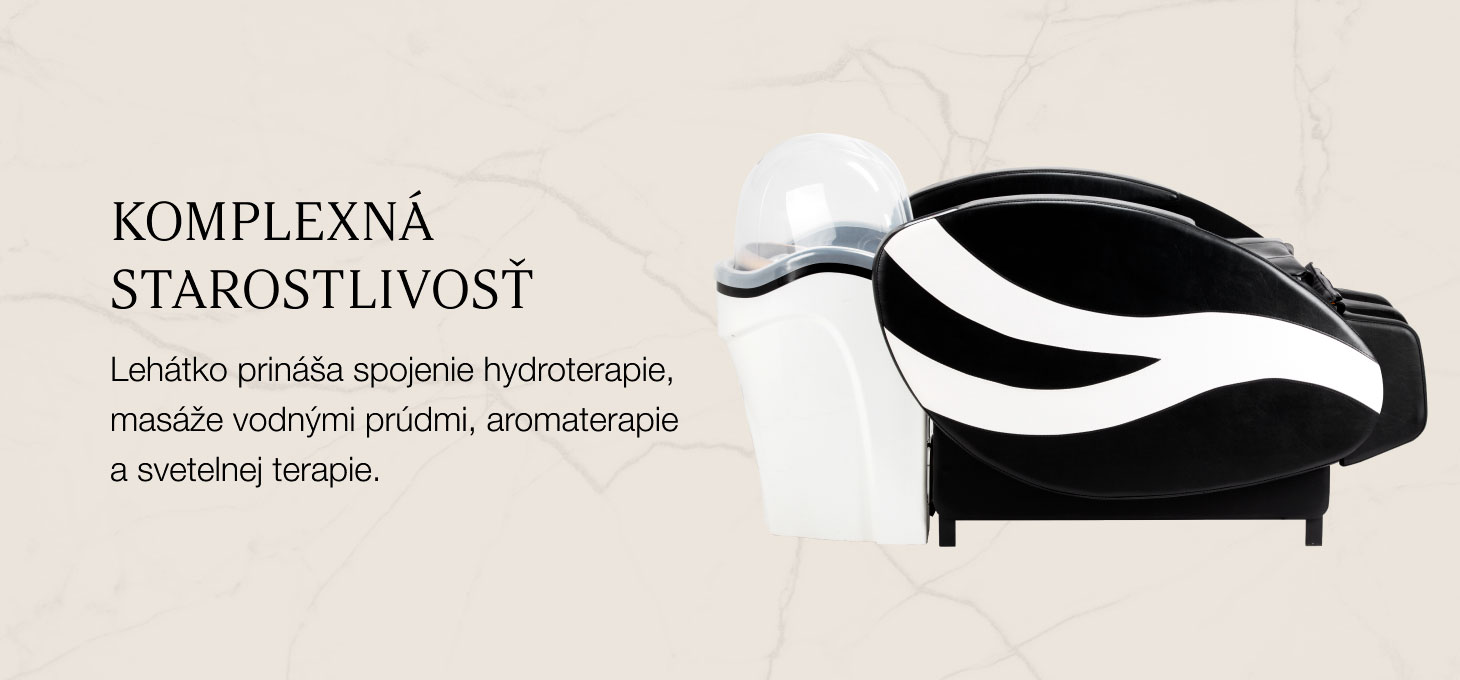 Kadernícky umývací box s masážnym ležadlom Gabbiano Head SPA Sea 501 - detail produktu 2
